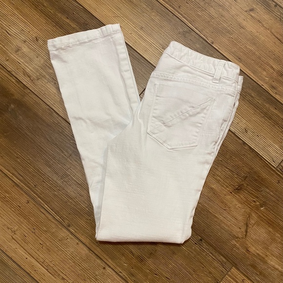 NAUTICA Women’s White Denim Jeans Pants Boot Cut Size 4 - Picture 1 of 8